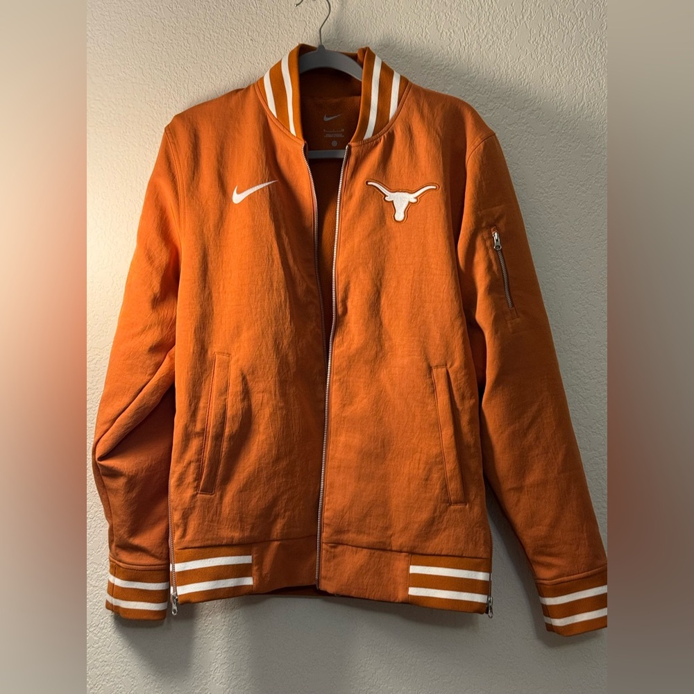 Nike Men’s Texas Orange Longhorns Bomber Jacket 🧡